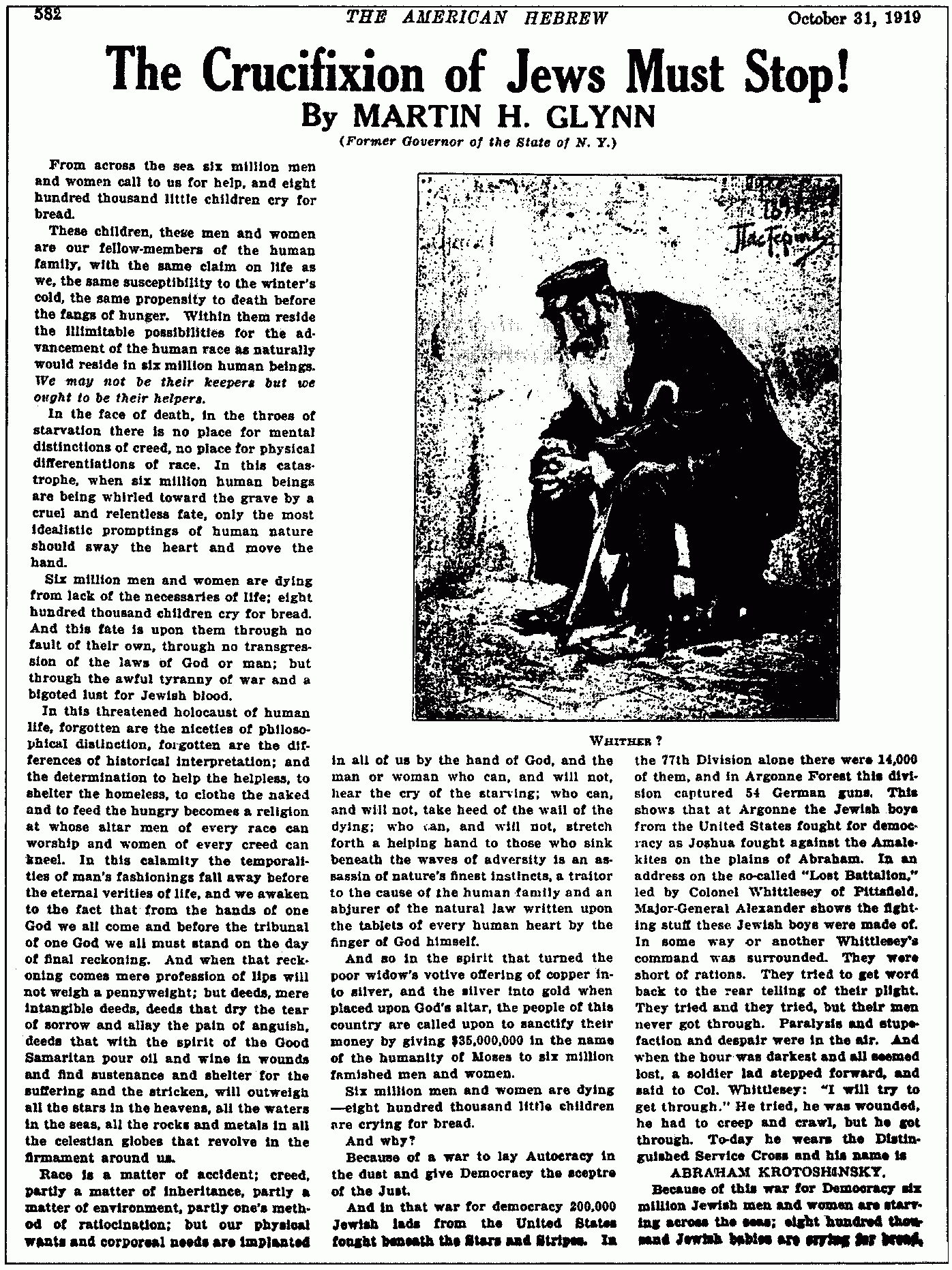 American Hebrew, 10/31/1919