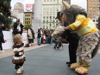 Bill Graham Menorah Day 
Dancing 